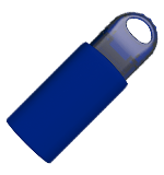 Pantone azul reflectante C